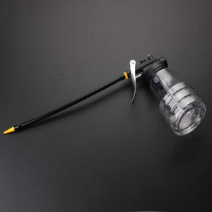 Planet Gates Long Mouth Hose Oiler / 250ML High Pressure Transparent Oil Bottle 250ml Plastic Hose Drop Resistant Copper Tip Nozzle Oil Filler Oil Bottle Oil Gun