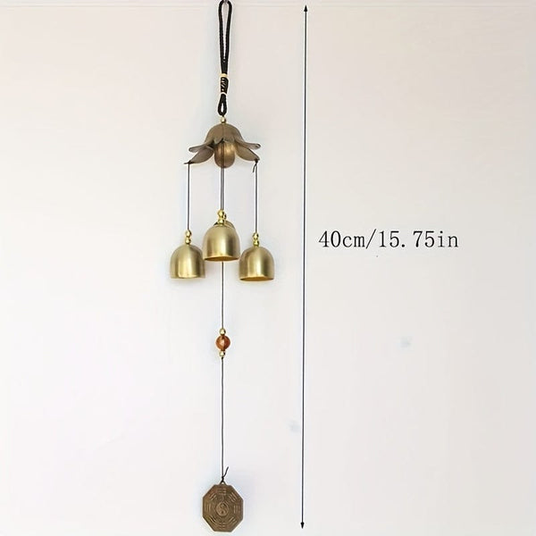 Planet Gates Lotus Hat 1pc Owl Hanging Wind Chimes For Outside, WindChimes Outdoors, Memorial Wind Chime For Patio, Lawn, Garden Decoration Gifts