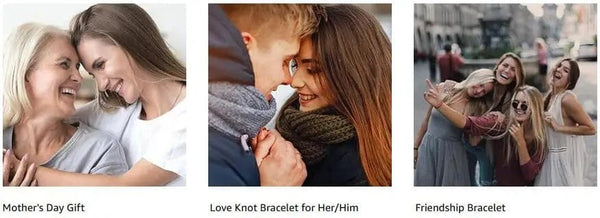 Planet Gates Love Knot Bracelets for Women 14K Gold Plated Dainty Snake Chain Infinity Bracelet Adjustable Stainless Steel Jewelry Gifts