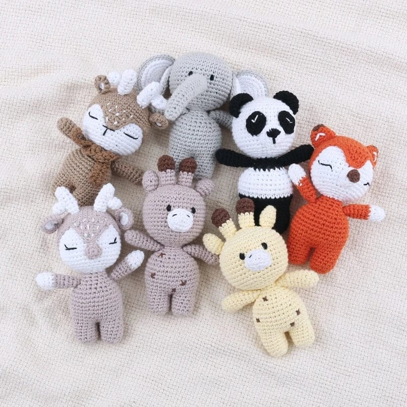 Planet Gates Lovely Crocheted Stuffed Animal Toy Handmade Gift Couch Desktop Decoration Cartoon Baby Shower Gift Crocheted Toy Dropshipping
