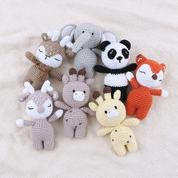 Planet Gates Lovely Crocheted Stuffed Animal Toy Handmade Gift Couch Desktop Decoration Cartoon Baby Shower Gift Crocheted Toy Dropshipping