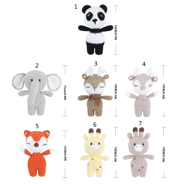Planet Gates Lovely Crocheted Stuffed Animal Toy Handmade Gift Couch Desktop Decoration Cartoon Baby Shower Gift Crocheted Toy Dropshipping