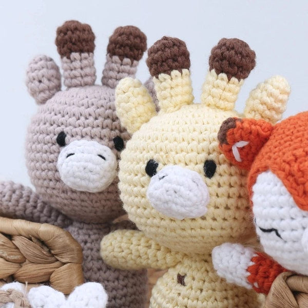 Planet Gates Lovely Crocheted Stuffed Animal Toy Handmade Gift Couch Desktop Decoration Cartoon Baby Shower Gift Crocheted Toy Dropshipping