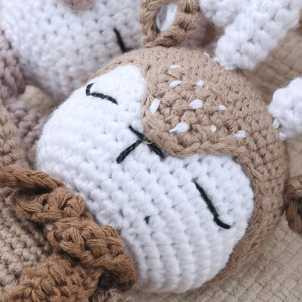 Planet Gates Lovely Crocheted Stuffed Animal Toy Handmade Gift Couch Desktop Decoration Cartoon Baby Shower Gift Crocheted Toy Dropshipping