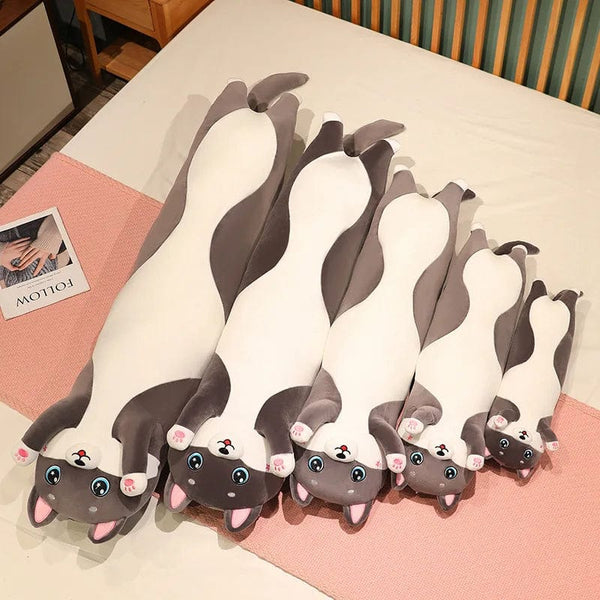 Planet Gates Lovely Husky Stuffed Animals, Dogs, Throw pillows Side Sleeping Body PillowLong Pillow Children Adult Birthday Present Cute Gift