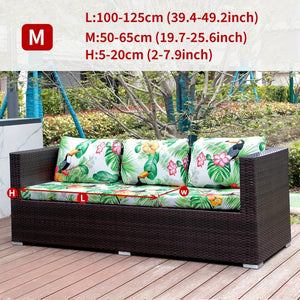 Planet Gates Loveseat / Animal Leaves 1pc Outdoor Printed Animal Leaves Floral Boho Style Coconut Printed Sofa Cover Couch Cover Furniture Protective Cover Home Decor Sofa Protector