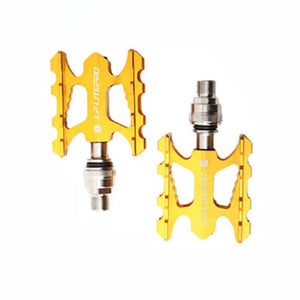 Planet Gates LP Litepro Folding Bike Quick Release Pedal Ultra-light Aluminum Alloy MTB Road Bike Non-slip For Brompton Fnhon Bicycle Pedal