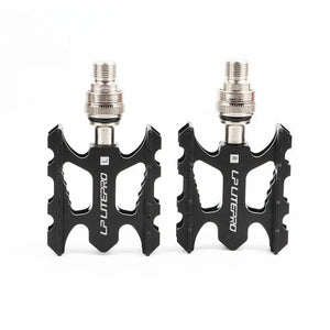 Planet Gates LP Litepro Folding Bike Quick Release Pedal Ultra-light Aluminum Alloy MTB Road Bike Non-slip For Brompton Fnhon Bicycle Pedal