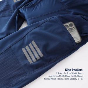 Planet Gates LS-GREY / XL KEMALOCE Men Cycling Pants Summer&Autumn Quick Dry Blue/Black/Grey Gel Pad MTB Bike Bib Pants High End Breathable Long Tights