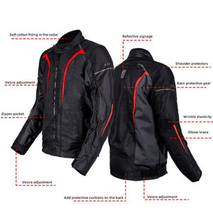Planet Gates LS2 Original Motorcycle Jacket Pants Riding Clothing Set Windproof Warm Motorbike Jacket Men Anti-fall CE Level Motocross Jacket