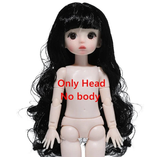 Planet Gates LTFP100-2-tou Adollya Heads for 30cm 1/6 BJD Dolls Accessories Head with Eyes Makeup Handmade Beauty Toys for Girls Christmas Gifts for Kid