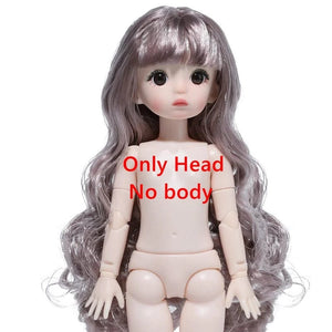 Planet Gates LTFP100-3-tou Adollya Heads for 30cm 1/6 BJD Dolls Accessories Head with Eyes Makeup Handmade Beauty Toys for Girls Christmas Gifts for Kid