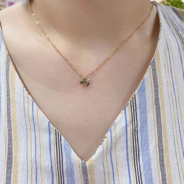 Planet Gates Lucky Horseshoe New Trendy Alloy Cute Elegant Sun Love Star Leaves Clover Unicorn Luck Pendant Necklaces for Women Fashion Accessories Jewelry