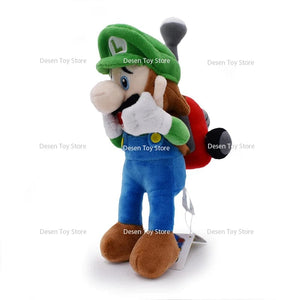 Planet Gates luigi 25cm Bros Plush Toys Luigi Mario Stuffed Toys Anime Doll Plushie for Kids Kawaii Children Collection Toy Doll Plush Gifts