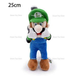 Planet Gates luigi 25cm Bros Plush Toys Luigi Mario Stuffed Toys Anime Doll Plushie for Kids Kawaii Children Collection Toy Doll Plush Gifts