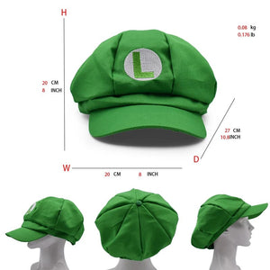 Planet Gates luigi hat green / CHINA 41 Styles Mario Plush Toys Goomba Toad Yoshi Boo Kamek Shy Guy Nabbit Koopa Troopa Ice Flower Anime Stuffed Cartoon Peluche Doll