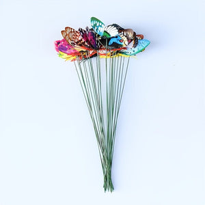 Planet Gates Luminous 10CM Stakes 10pcs Glow in the Dark Garden Beauty: 10pcs Luminous Butterfly Stakes for Outdoor Decor