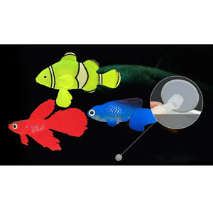 Planet Gates Luminous Artificial Simulation Goldfish Silicone Floating Fake Fish For Aquarium Fish Tank Decoration Fishbowl Ornaments Decor