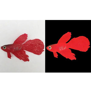 Planet Gates Luminous Artificial Simulation Goldfish Silicone Floating Fake Fish For Aquarium Fish Tank Decoration Fishbowl Ornaments Decor