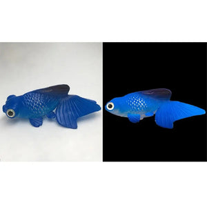 Planet Gates Luminous Artificial Simulation Goldfish Silicone Floating Fake Fish For Aquarium Fish Tank Decoration Fishbowl Ornaments Decor