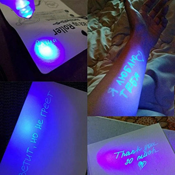 Planet Gates Luminous Light Invisible Ink Pen Highlighter Pen Drawing Secret Learning Magic Pen for Kids Party Favors Ideas Gifts Novelty Toy