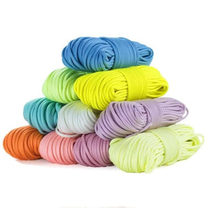 Planet Gates Luminous Paracord Rope 550 9 Strands 4mm Nylon Parachute Outdoor Camping Lanyard Tent Cord Survival EDC Glow Bundle