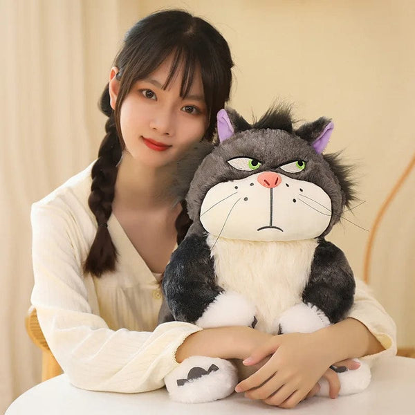 Planet Gates luxifamao / 11cm-30cm 30CM Creative Cartoon Lucifer Funny Cat Plush Toy Doll Lucifer Doll Ornaments Children's Comfort Pillow Holiday Gift
