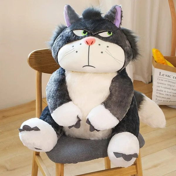 Planet Gates luxifamao / 11cm-30cm 30CM Creative Cartoon Lucifer Funny Cat Plush Toy Doll Lucifer Doll Ornaments Children's Comfort Pillow Holiday Gift