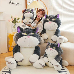Planet Gates luxifamao / 11cm-30cm 30CM Creative Cartoon Lucifer Funny Cat Plush Toy Doll Lucifer Doll Ornaments Children's Comfort Pillow Holiday Gift