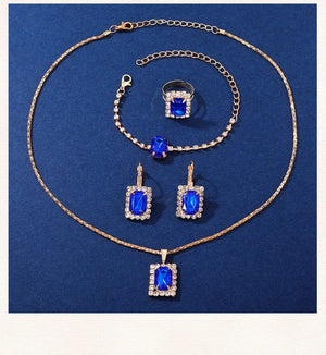 Planet Gates Luxury Fashion Square Women's Watches Brand Ladies Quartz Wristwatch Classic Simple Femme Blue Leather Band Relogio Feminino