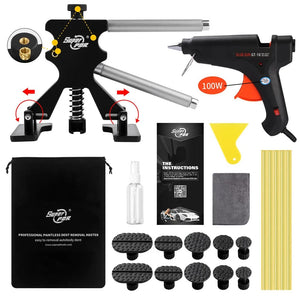 Planet Gates Luxury kit / CHINA Super PDR Tool Car Dent Removal Kit Paintless Dent Repair Kits Dent Puller Suckers Suction Cup for Cars Body Denting Auto tools