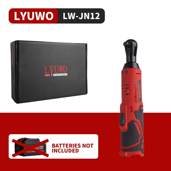 Planet Gates LW-JN12 3/8 Rechargeable Electric , Ratchet Set, Angle Drill, Screwdriver To Remove Screw Nut, Automobile Maintenance Tool