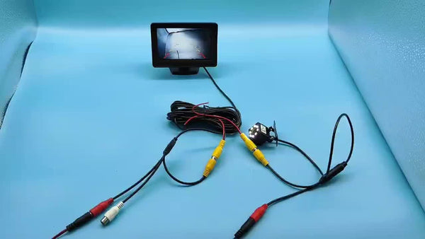 Planet Gates LY065 Car Monitor Camera 4.3-inch Display HD Reversing Rearview Camera Car Reversing Kit For Car Pickup Universal