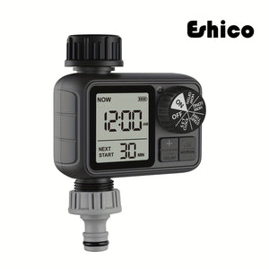 Planet Gates M-02-A 1pc, Eshico M02 Water Timer 2024 Newest Sprinkler With Manual/Automatic 2-Watering Modes Suitable For Different Outdoor Scenes 11.99 * 10.01 * 6.5 Cm
