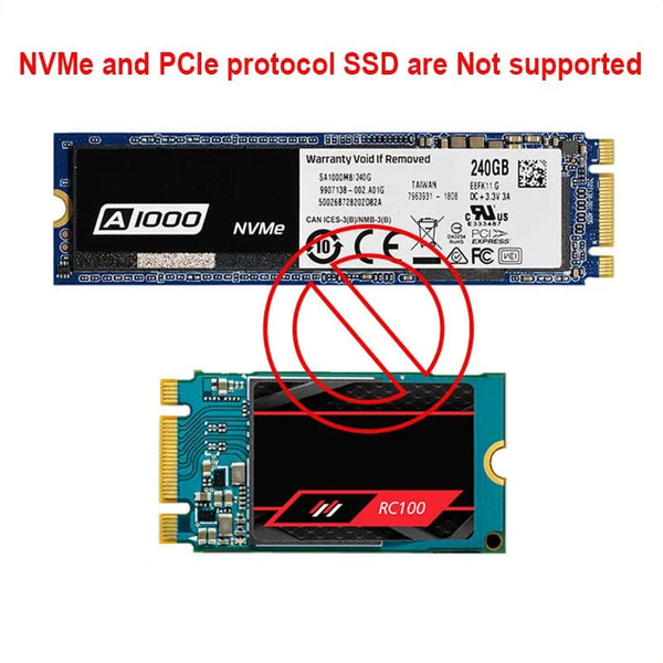 Planet Gates M.2 NGFF SSD To SATA 3 3.0  Adapter Card Converter B B&M Key Protocol Solid State Disk Drive 2230 2280 2242