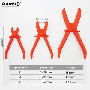 Planet Gates M M Durable Nylon Hose Clamp Tool Brake Fuel Water Line Clamp Pliers Hands Free Tool Car Repair Tools Hose Cut-off Pliers