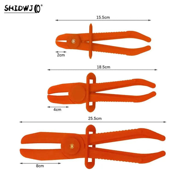 Planet Gates M M Durable Nylon Hose Clamp Tool Brake Fuel Water Line Clamp Pliers Hands Free Tool Car Repair Tools Hose Cut-off Pliers