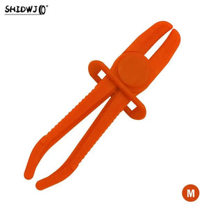 Planet Gates M M Durable Nylon Hose Clamp Tool Brake Fuel Water Line Clamp Pliers Hands Free Tool Car Repair Tools Hose Cut-off Pliers