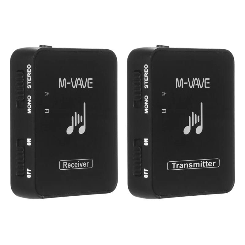 Planet Gates M-VAVE WP-10 2.4GHz Wireless Earphone Monitor Transmission System Rechargeable Transmitter & Receiver Stereo Mono Recording
