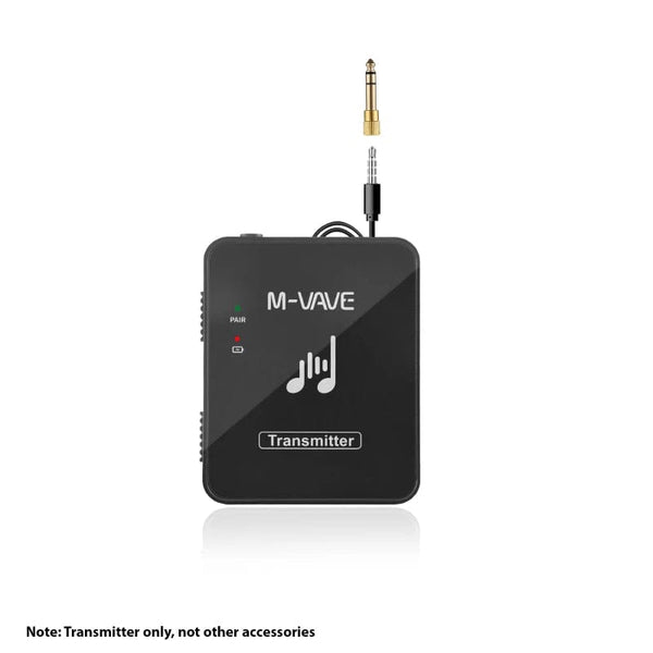 Planet Gates M-VAVE WP-10 2.4GHz Wireless Earphone Monitor Transmission System Rechargeable Transmitter & Receiver Stereo Mono Recording