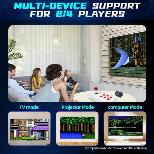 Planet Gates M18-64 / Bundle 2 2024 Updated 4K Game Stick Retro Video Game Console For PS1/GBA/MD/Dendy 15+Emulator Support Screen Projection