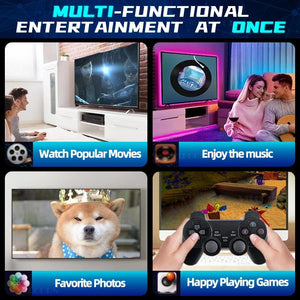 Planet Gates M18-64 / Bundle 2 2024 Updated 4K Game Stick Retro Video Game Console For PS1/GBA/MD/Dendy 15+Emulator Support Screen Projection