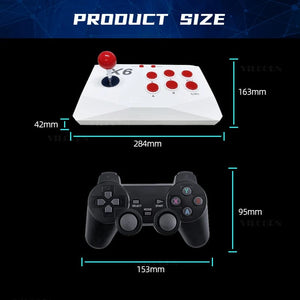 Planet Gates M18-64 / Bundle 2 2024 Updated 4K Game Stick Retro Video Game Console For PS1/GBA/MD/Dendy 15+Emulator Support Screen Projection