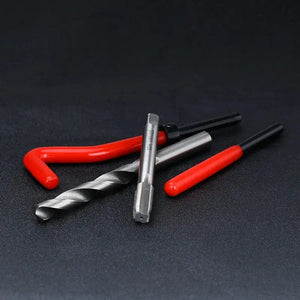 Planet Gates M2x0.4mm XCAN Thread Repair Tool 25pcs M3/M4/M5/M6/M7/M8/M10/M12/14 for Restoring Damaged Thread Spanner Wrench Twist Drill Bit Hand Tool