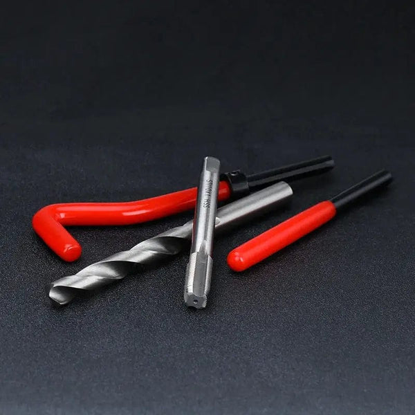 Planet Gates M2x0.4mm XCAN Thread Repair Tool 25pcs M3/M4/M5/M6/M7/M8/M10/M12/14 for Restoring Damaged Thread Spanner Wrench Twist Drill Bit Hand Tool