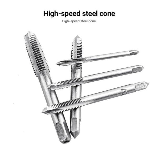 Planet Gates M3/M4/M5/M6/M8 Tap Set With Twist Drill Bits And Wrench T Type Machine Hand Screw Thread Taps Reamer hand drill screw Tool Drill
