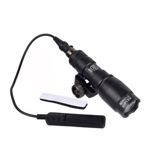 Planet Gates M300C BK / United States Tactical SureFire M300 M300B M300C Airsoft Weapon Flashlight Hunting Scout Torch Rifle AR15 Gun LED Light Button Remote Switch