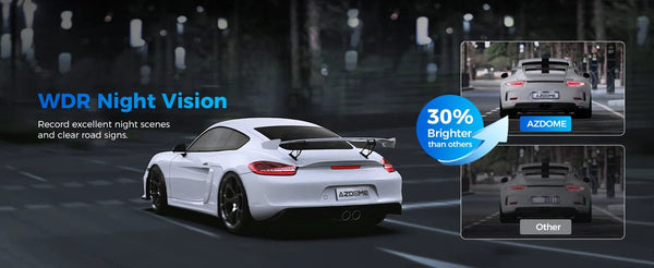 Planet Gates M300S Hardwire Kit / Saudi Arabia / Free 64GB TF Card AZDOME M300S 4K Dash Cam Front and Rear, 5.8G WiFi GPS Dash Camera for Cars, Free 64GB SD Card, Voice Control, WDR Night Vision