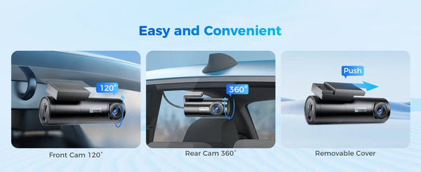 Planet Gates M300S Hardwire Kit / Saudi Arabia / Free 64GB TF Card AZDOME M300S 4K Dash Cam Front and Rear, 5.8G WiFi GPS Dash Camera for Cars, Free 64GB SD Card, Voice Control, WDR Night Vision