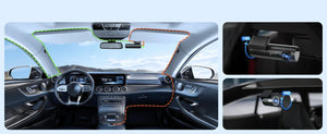 Planet Gates M300S Hardwire Kit / Saudi Arabia / Free 64GB TF Card AZDOME M300S 4K Dash Cam Front and Rear, 5.8G WiFi GPS Dash Camera for Cars, Free 64GB SD Card, Voice Control, WDR Night Vision